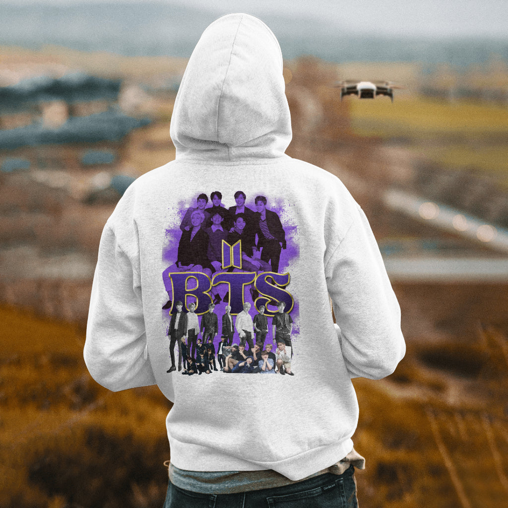 Kpop - BTS, Purple - Hoodie