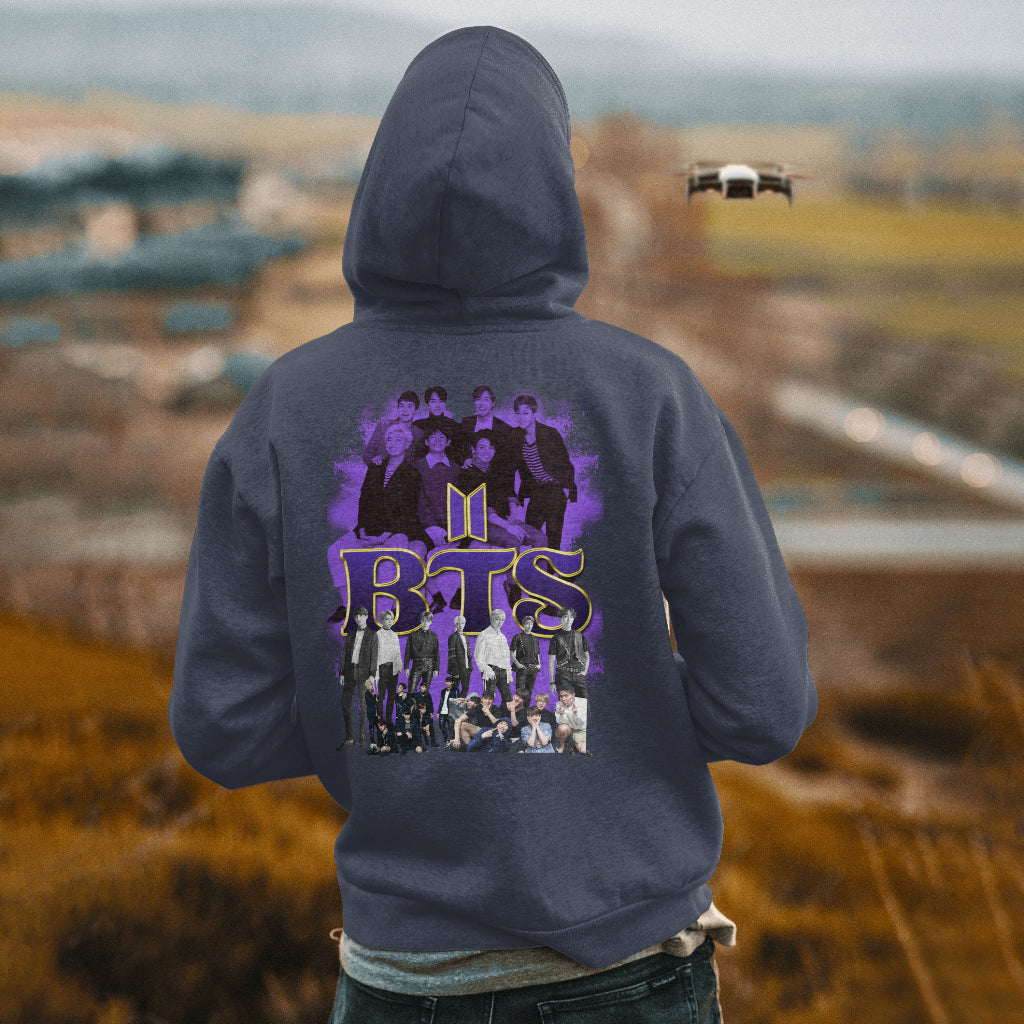 Kpop - BTS, Purple - Hoodie