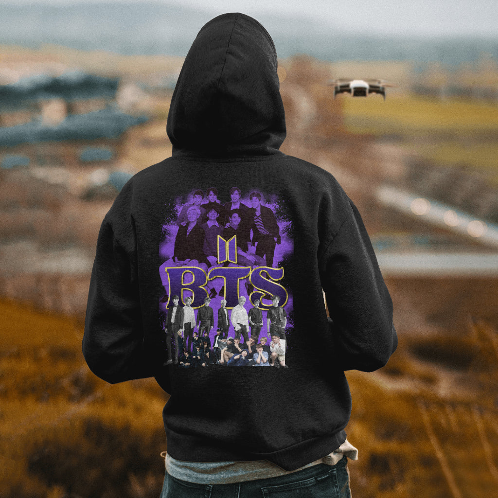 Kpop - BTS, Purple - Hoodie