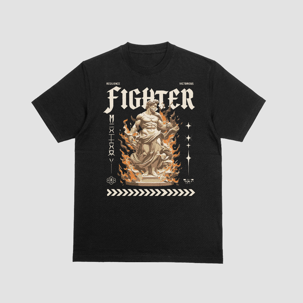 Fighter - Urban Design, Myth, Basic T-shirt