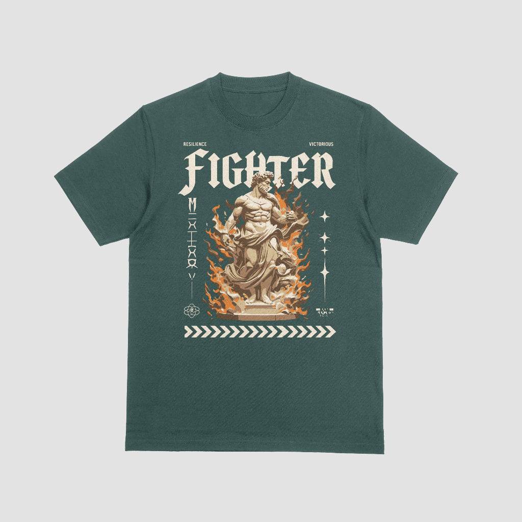 Fighter - Urban Design, Myth, Basic T-shirt