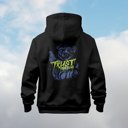 Trust the bear - Blue Teddy bear - Hoodie